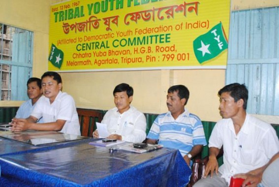 Tribal Youth Federation to start membership drive from March 8, IPFT and INPT masks of NLFTâ€™  